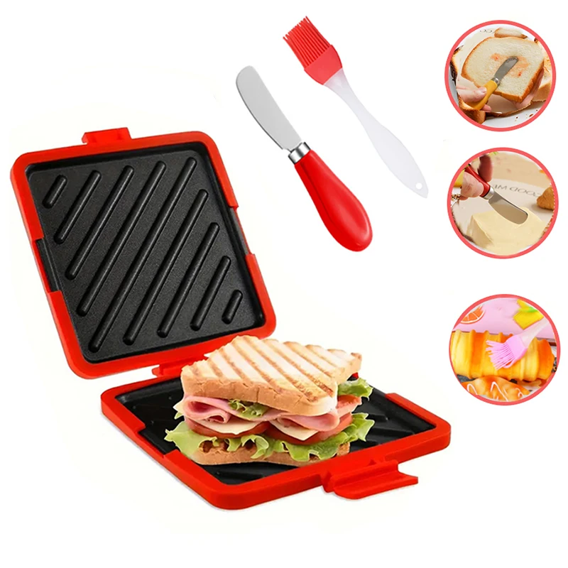 Kitchen Gadgets Baking - Set da 3 tostapane per sandwich