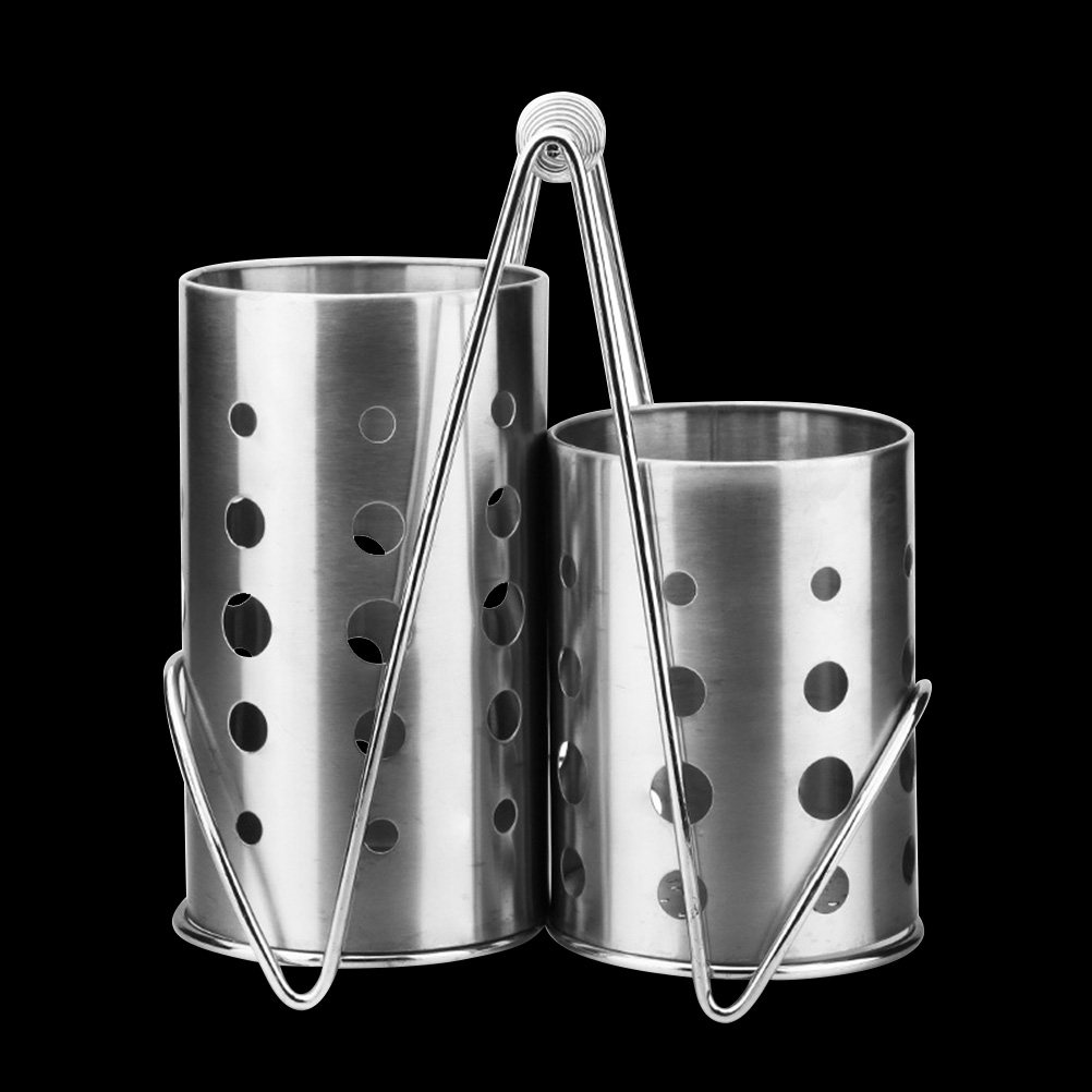 Kitchen Utensil Holder - Set di 3 Porta Bacchette da