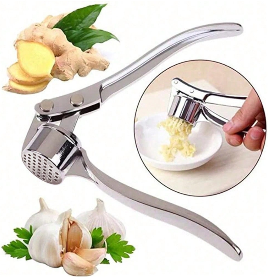 Manual Garlic Press - 1 pressa per aglio, tritatutto manuale
