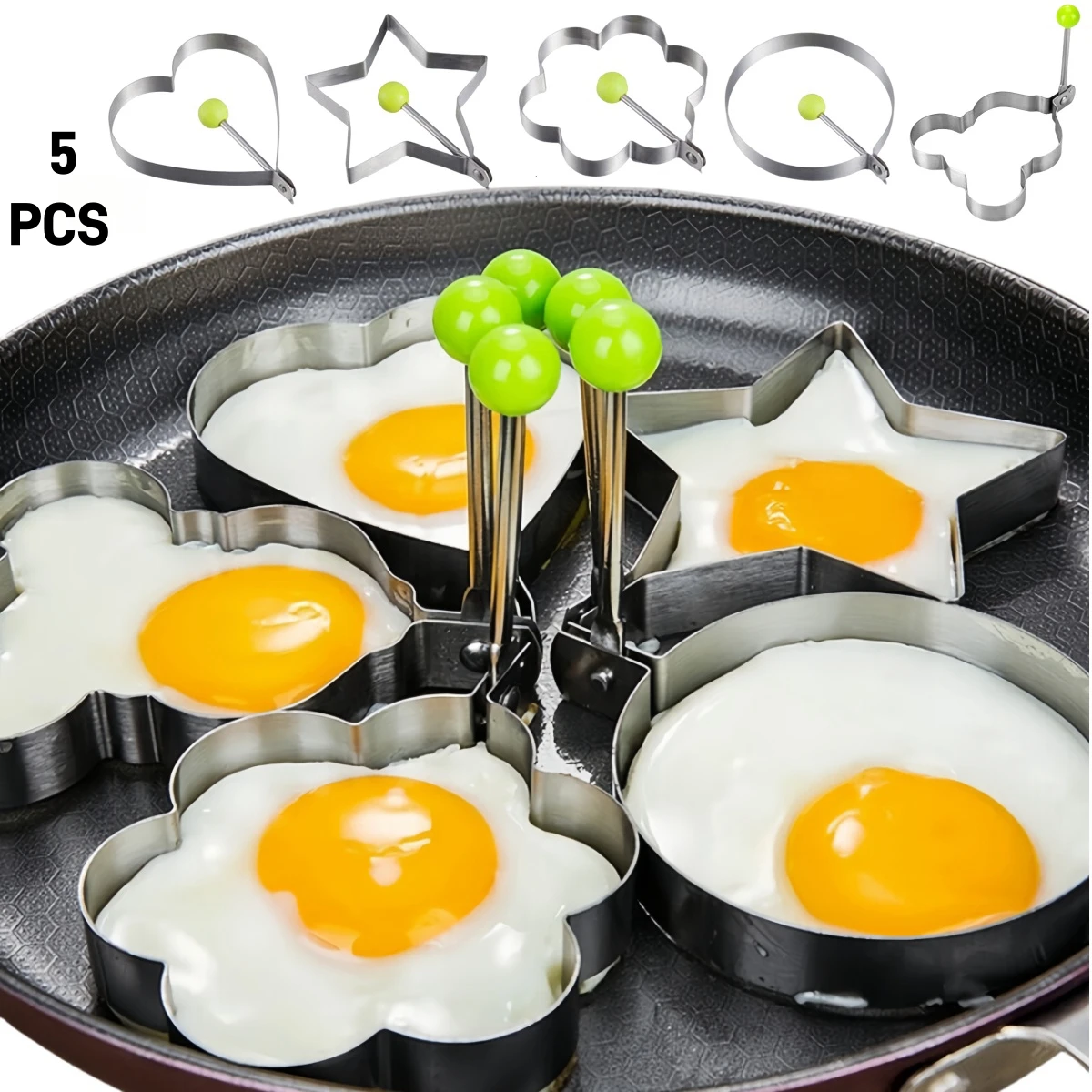 Kitchen Gadgets You Must Have - Stampo per uova fritte a forma