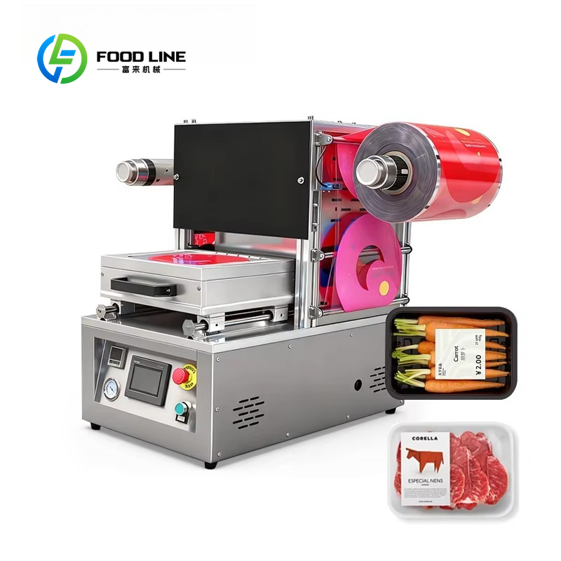 Food Vacuum Sealer - Sigillatrice Elettrica Semi-Automatica Personalizzata per Vaschette