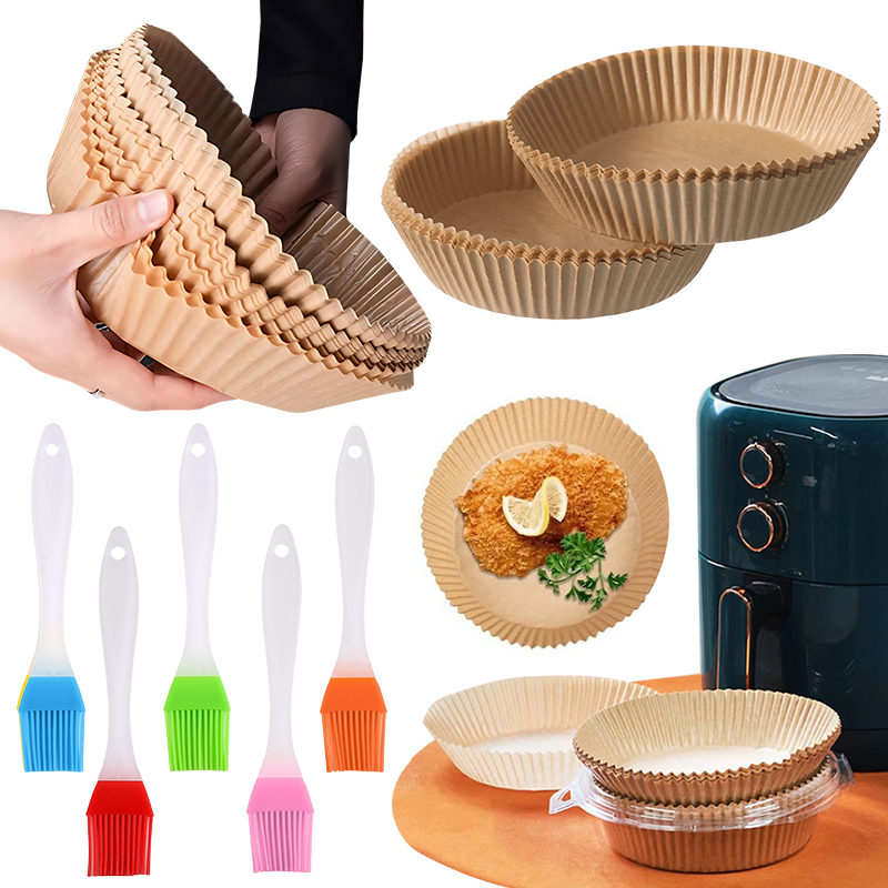 Kitchen Gadgets Baking - 50/100PCS Piastra di carta per friggitrice