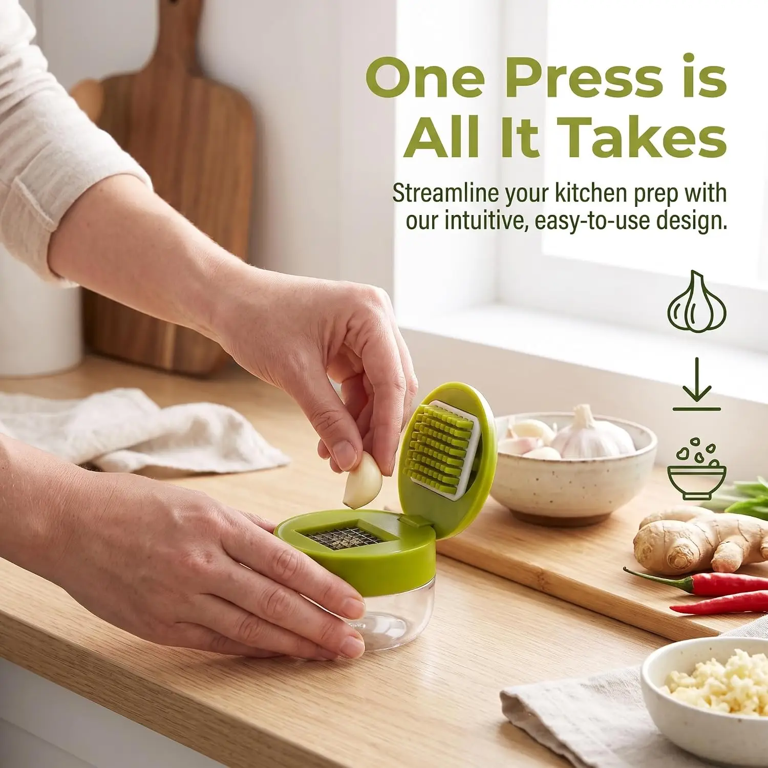 Tritatutto Manuale per Aglio e - Manual Garlic Press recensione e prezzo