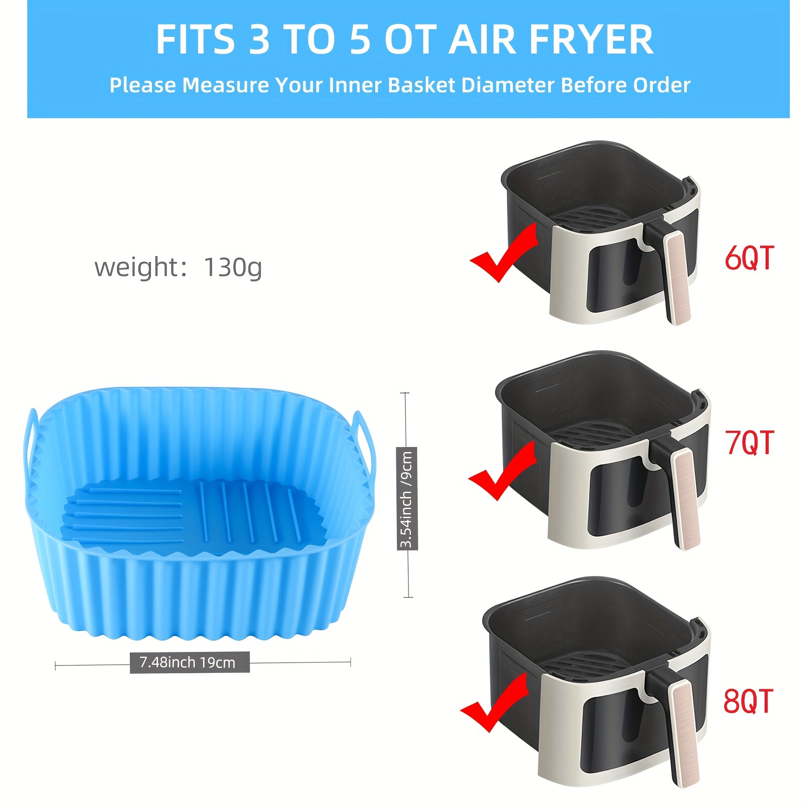 1 rivestimento quadrato per fr - Kitchen Gadgets Baking recensione e prezzo