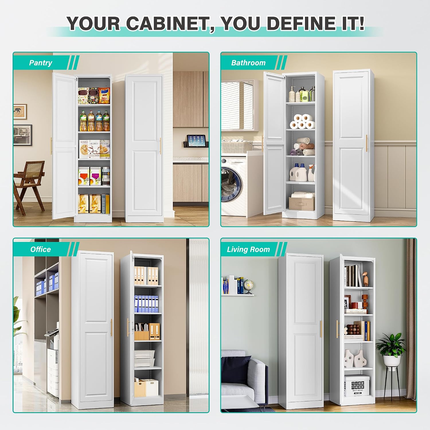 Armadio stretto alto con una p - Kitchen Gadgets Organizer recensione e prezzo