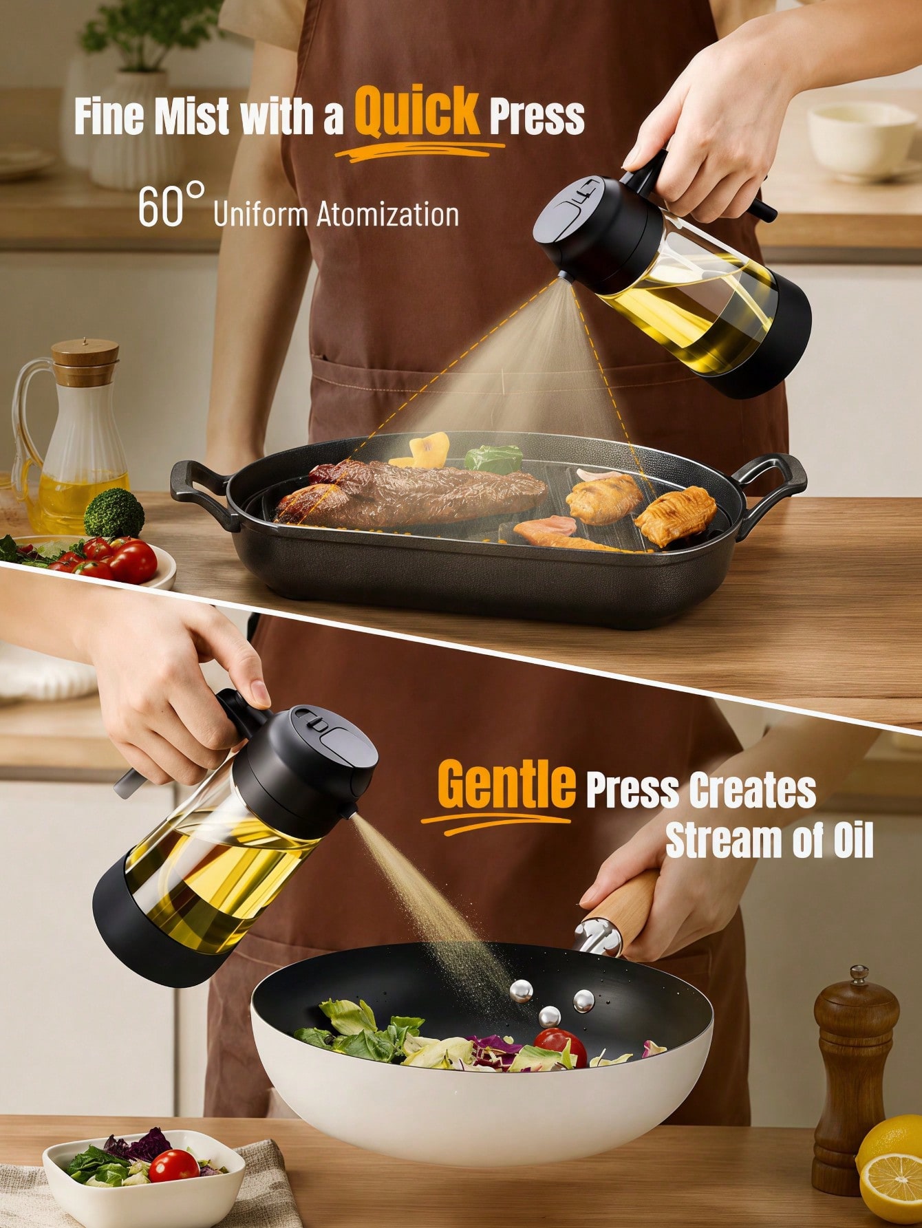 2 Pezzi Spruzzatore e Dosatore - Kitchen Gadgets You Must Have recensione e prezzo